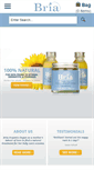 Mobile Screenshot of briaorganics.com